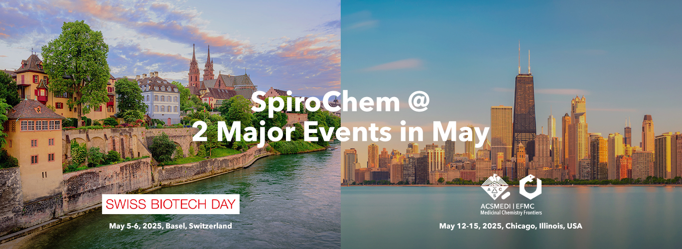 SpiroChem @ 2 Major Events in May
