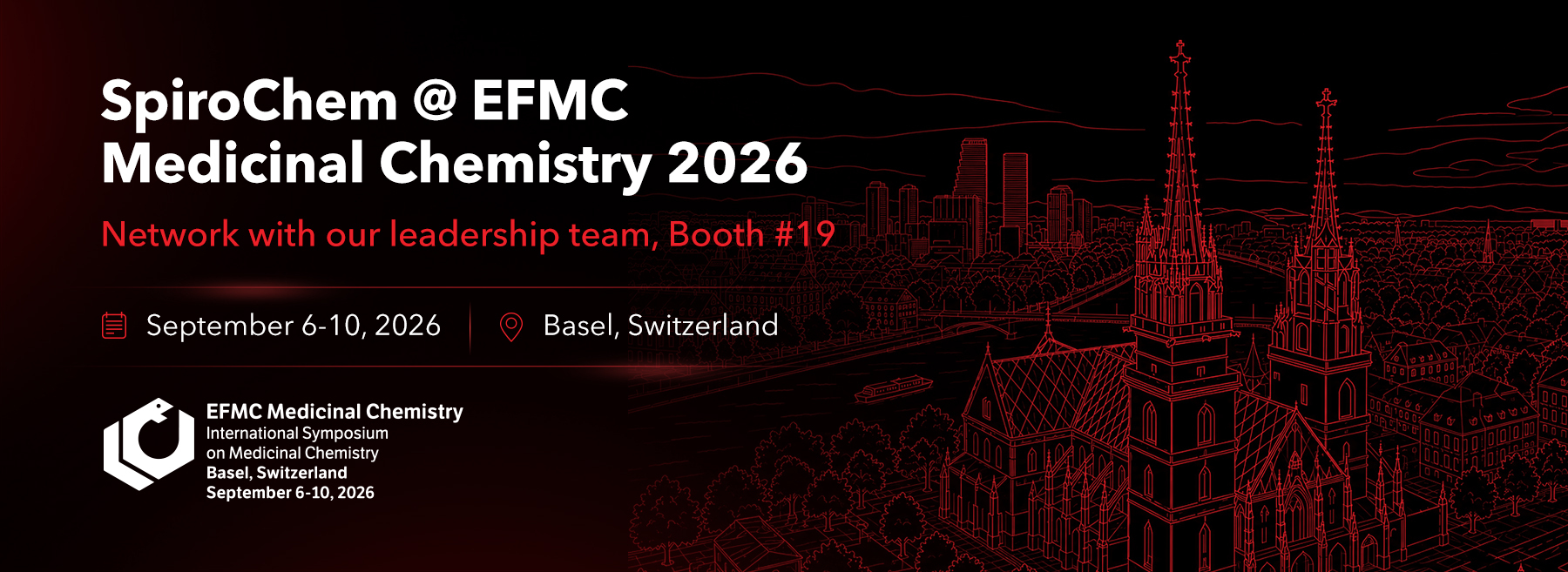 SpiroChem to Participate in EFMC Medicinal Chemistry 2026 in Basel